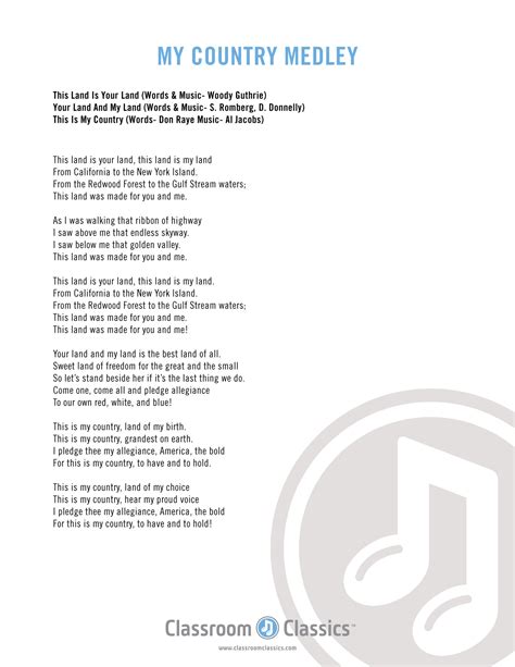 This Is My Country Song Lyrics Portable – My Country (Mp3 Download