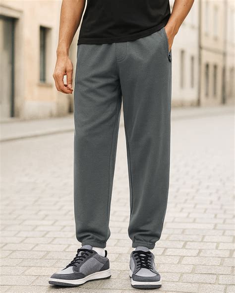 Buy Men's Charcoal Grey Oversized Warm Joggers Online at Bewakoof