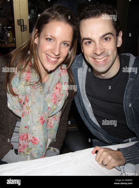 Jessie Mueller and Rob McClure attending 26th Broadway Cares Flea ...