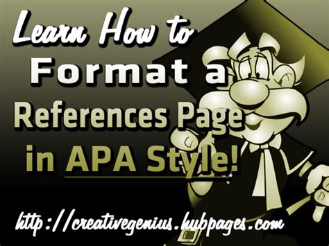 APA Format WebReference 的图像结果