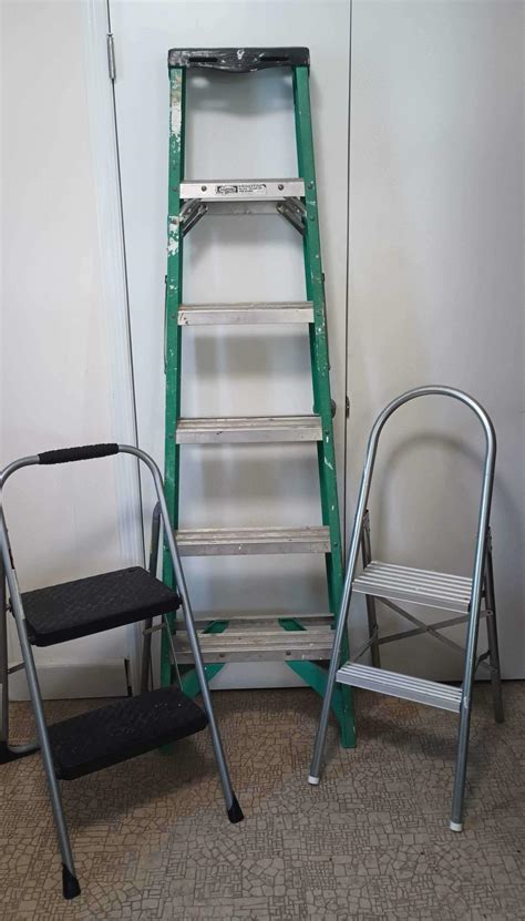 Werner 6' Fiberglass Ladder & Two Step Ladders | #4677557192