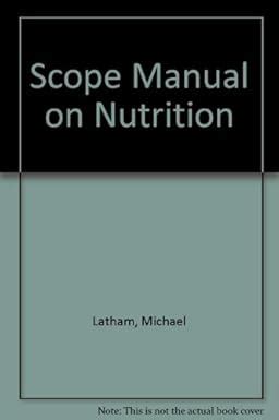 Scope Manual on Nutrition : Amazon.in: Books