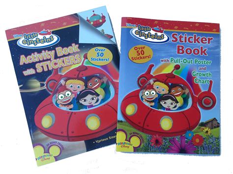 Klein Einsteins Stickerboekje