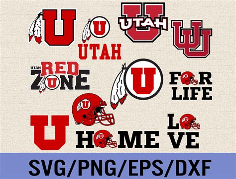 Utah Utes svg, bundle logo, svg, png, eps, dxf, n-c-aa logo | Inspire ...