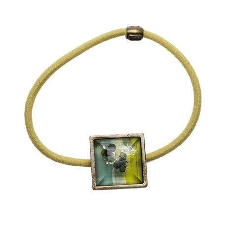 Simple Hair Elastic Green Ramune Square – TAMARUSAN