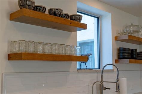 Butcher Block Table and Shelves | Porter Barn Wood