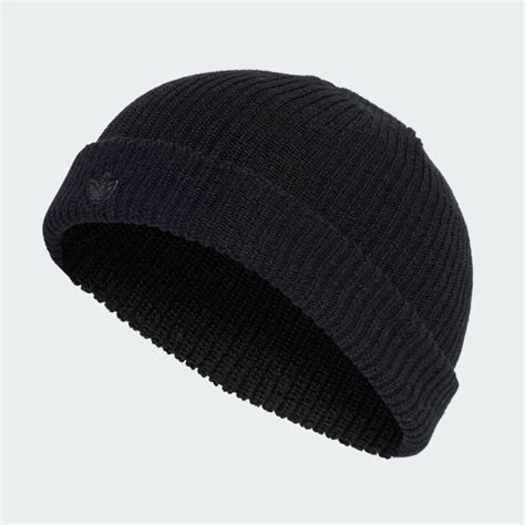 adidas Adicolor Short Beanie - Black | Unisex Lifestyle | adidas US
