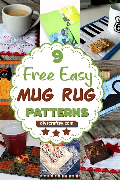 Image result for Mug Rug Patterns