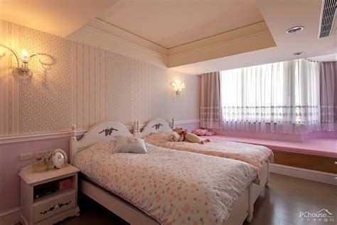 可爱双人儿童房效果图-上海装潢网