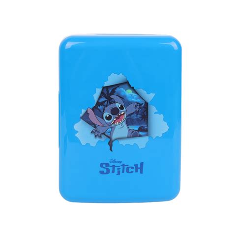 Disney's Stitch 4L 6-Can Mini Fridge, Blue - Walmart.com