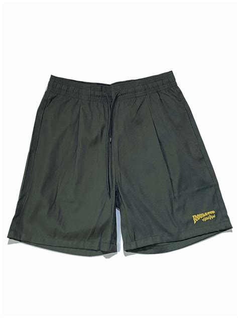 ROULETTE R&B STITCH LOGO SHORT / Green | HONEY