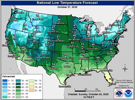 CONUS NDFD GIS Graphics