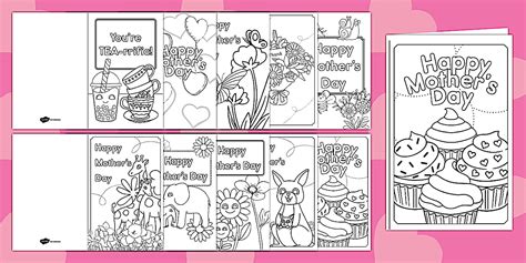 Fun Mother's Day Card Templates for PreK | Twinkl USA