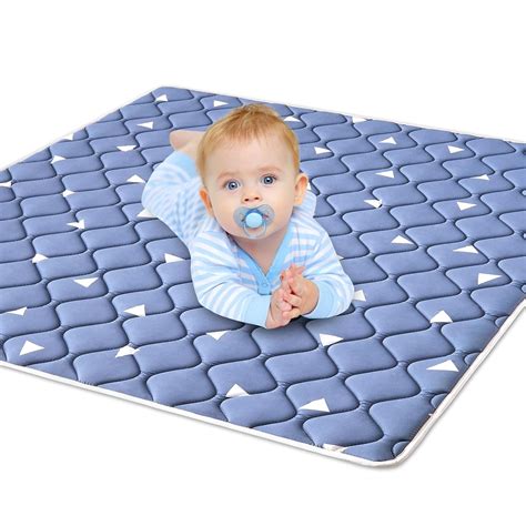 Amazon.com : Premium Foam Baby Play Mat 47" X 47", Thicken One-Piece ...
