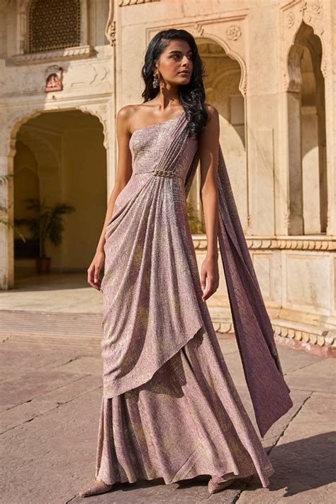 SARI DRAPE GOWN – dash and dot