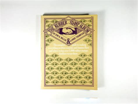 THE RUBBER STAMP ALBUM（Joni K. Miller & Lowry Thompson 著） | bookstore ナルダ