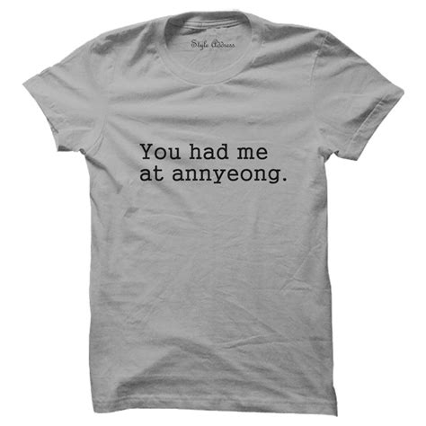 Annyeong K-Drama T-Shirt – Styletadka