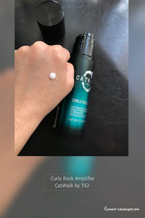 Elegant-e: Curls Rock Amplifier Catwalk by TIGI