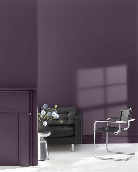 Grey Purple Paint