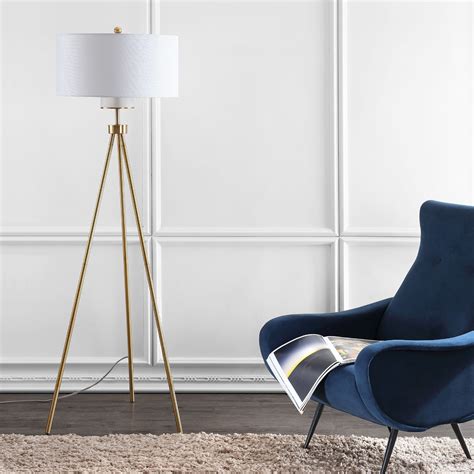 Safavieh Enrica 66 in. H Glam Floor Lamp, Brass Gold - Walmart.com