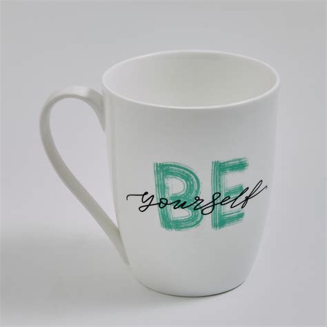 Buy Fiesta Sip and Inspire Bone China Printed Coffee Mug - 340ml from ...