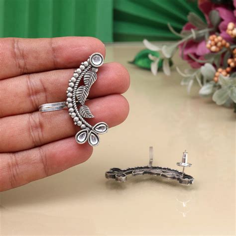 Wholesale Oxidised Earrings | Indian Oxidized Silver Earrings ...