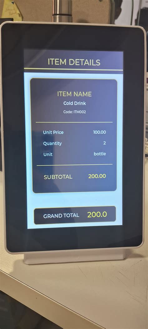Bonrix 7 Inch Smart Retail Dynamic QR Code USB Portrait Display-Bonrix ...