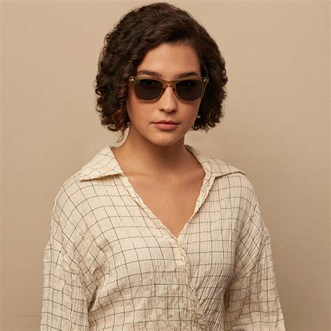 Buy Brown Transparent Full Rim Square Vincent Chase Polarized Style ...