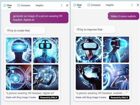 Bing Chat Create 的图像结果