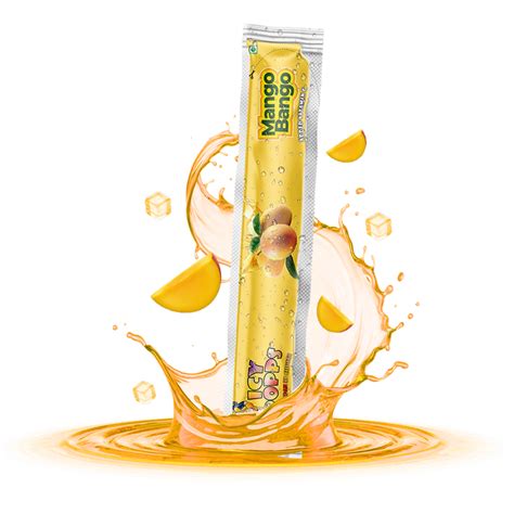 Buy Mango Bango Icy Popps | Sweet & Creamy Mango Frozen Treat | 24 Pack