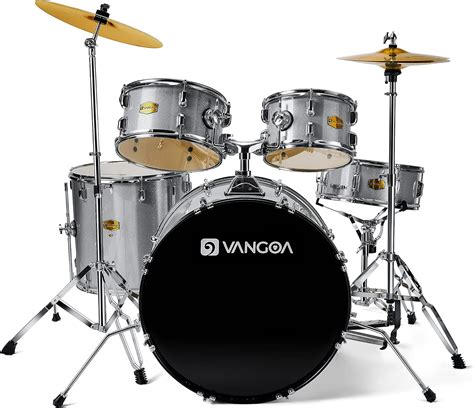 Buy Drum Set Full Size, 5-Piece 22 Inch Student Drum Set for Adults ...