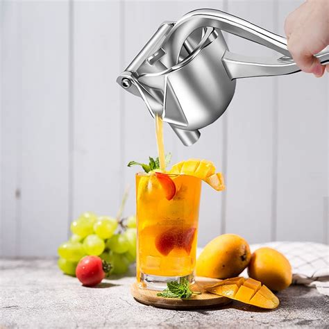 Citrus Squeezer Lemon Squeezer, Made Of Sturdy Stainless Steel And Lime ...