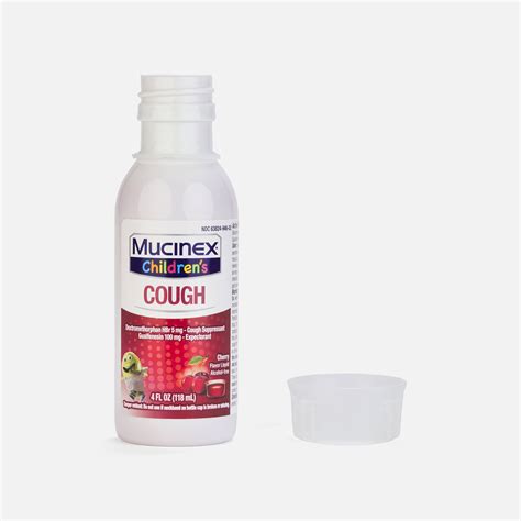 FSA Eligible Mucinex Children's Cough Relief Liquid, Cherry, 4 fl oz. | FSA Store