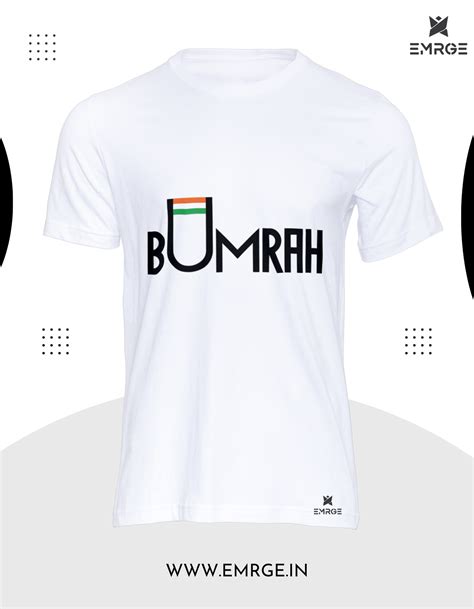 World Cup Special: Bumrah Branded T-Shirt Available on Multiple Colors ...