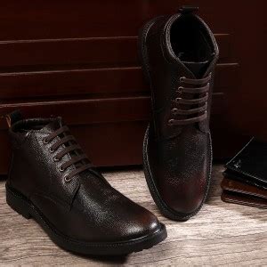 LOUIS STITCH Men's High Ankle Boots Handcrafted Italian Leather Hiking ...