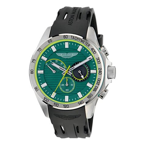 Aston Martin Quartz Chronograph Green Dial Analog Men's Watch MTRH1F50 ...