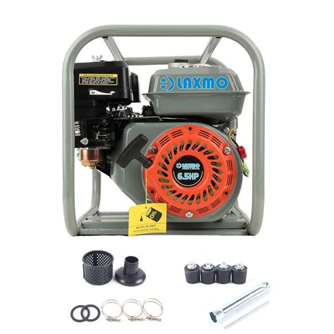 LAXMO Gasoline water pump (3 INCH) Gasoline Petrol Engine 3600 RPM ...