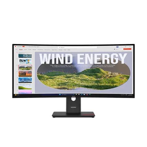 ThinkVision T34WD-40 86.36 cms (34) Monitor | 64AEGAR1IN | Lenovo IN