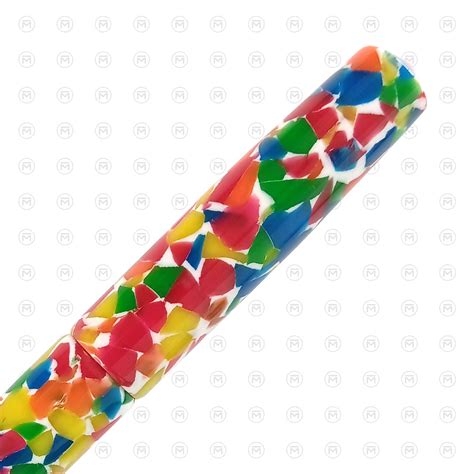 Ranga Abhimanyu Premium Acrylic Fountain Pen, Carnival Cracked Ice - S ...