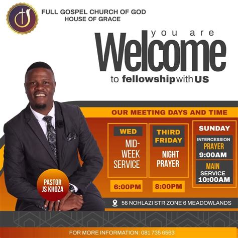 67th Church Anniversary celebration service , Meadowlands Zone 6 ...