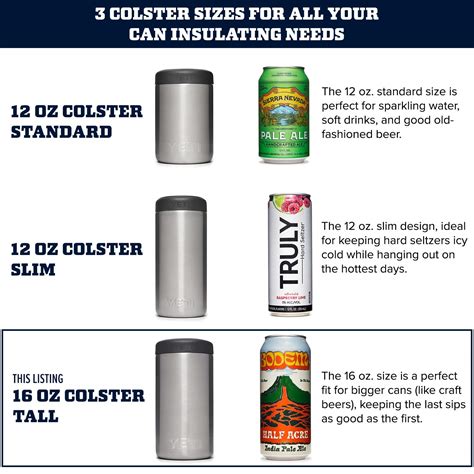 YETI Rambler 16 oz. Colster Tall Can Insulator for Tallboys & 16 oz ...