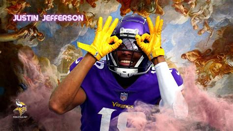 🔥 Free download Justin Jefferson Wallpaper Discover more griddy griddy dance [699x1077] for your ...