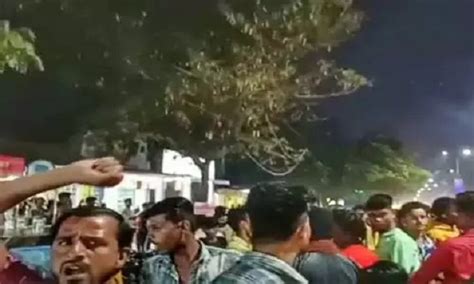 On Monday evening, there was a tremendous uproar between two groups in ...