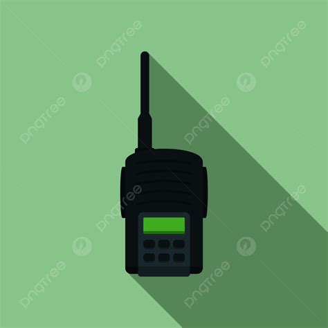 Walkie Talkie Vector Hd PNG Images, Police Walkie Talkie Icon, Mobile ...