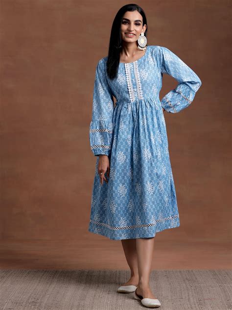 Buy Cotton Dresses for Women Online in India | Libas