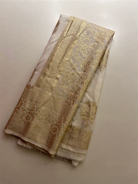 Gold Banaras Saree – Ranas Vogue