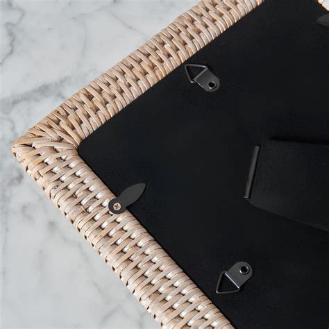 Rattan Photo Frame | Cane Photo Frame | Bamboo Photo Frame - Kaia – Akway