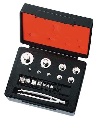 50g to 1g ASTM Class 4 Calibration Mass Set with NVLAP Certificate ...