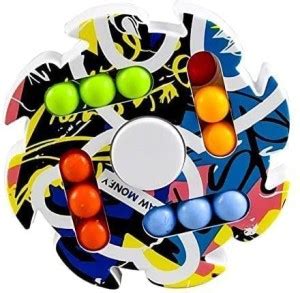 SKTOYZONE Magic Beans Cube Decompression Fingertip Fidget Toys Spin ...