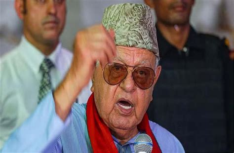 पूर्व सी.एम. Dr. Farooq Abdullah का बड़ा बयान, कहा-भारत को बाहर से नहीं ...